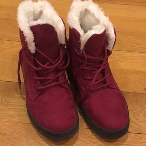 Red Go boots